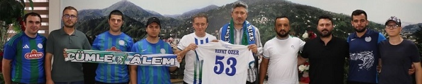 Başkan Özer, Tribün Liderlerini Makamında Ağırladı